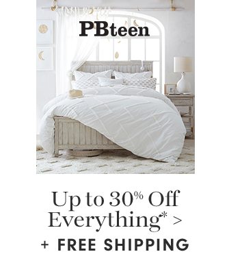 PBteen - Up to 30% Off Everything* + FREE SHIPPING