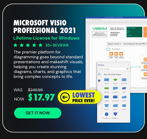 Microsoft Visio Professional 2021 for Windows