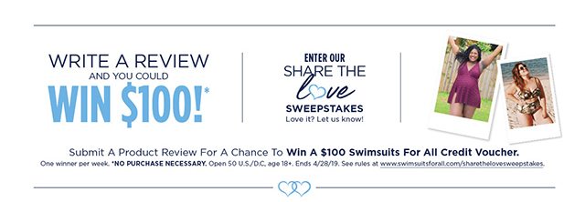 Enter Our Share The Love Sweepstakes