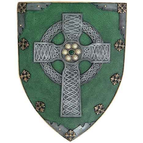 Image of Celtic Warrior Shield Plaque