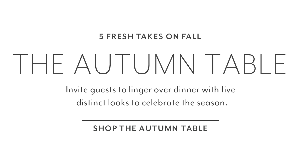 The Autumn Table