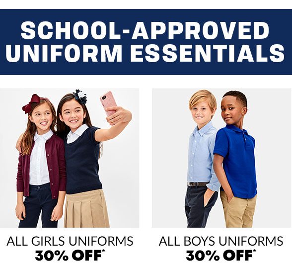30% Off Uniforms