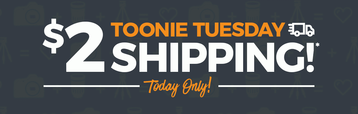Toonie Tuesday $2 Shipping - Today Only!