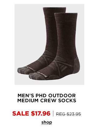Men's PhD Outdoor Medium Crew Socks - Click to Shop