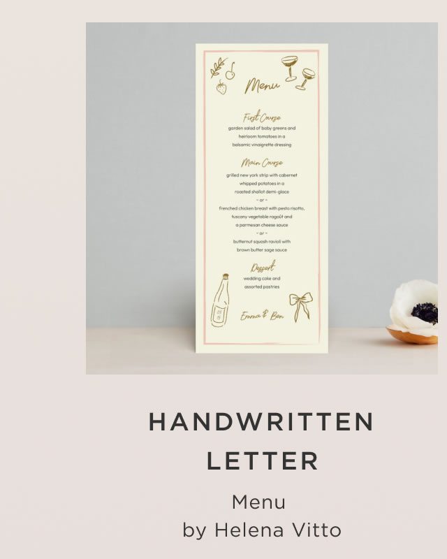 Handwritten Letter