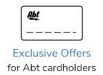 Abt Card Holders get exclusive benefits