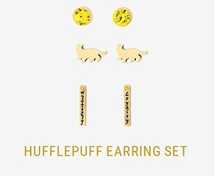 Hufflepuff Earring Set