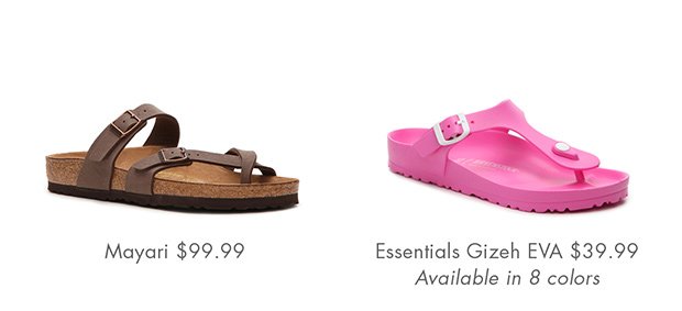 Mayari $99.99 | Essentials gizeh EVA $39.99