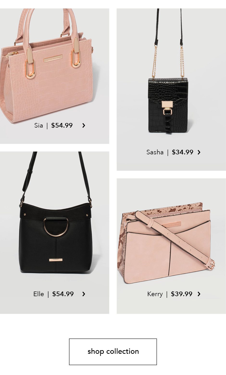 Shop New Nude Bags