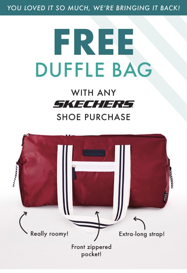 skechers duffle bag