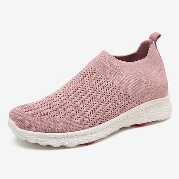 Mesh Breathable Comfy Flat Sneakers