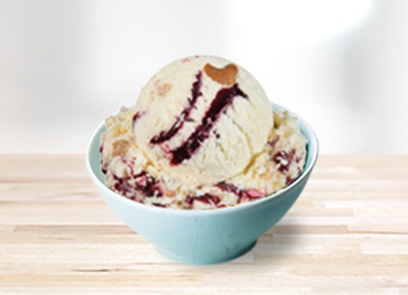 Baseball season is back! Swing by all month long for double scoops of Baseball Nut® ice cream!