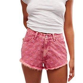 Free People Mixed Emotions High Low Shorts