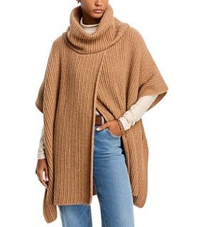 Ribbed Poncho 