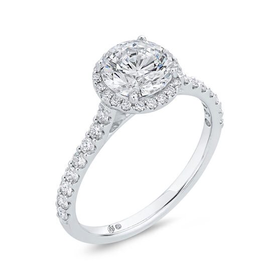 Bella Ponte Ikuma Canadian Diamond Engagement Ring In 14K White Gold