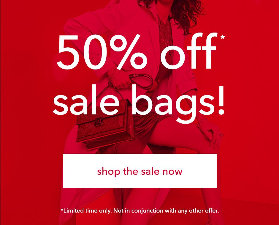 50% off Sale Bags