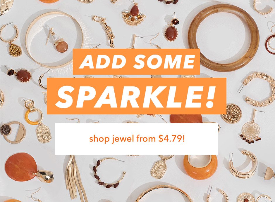 Add some sparkle from $4.79!