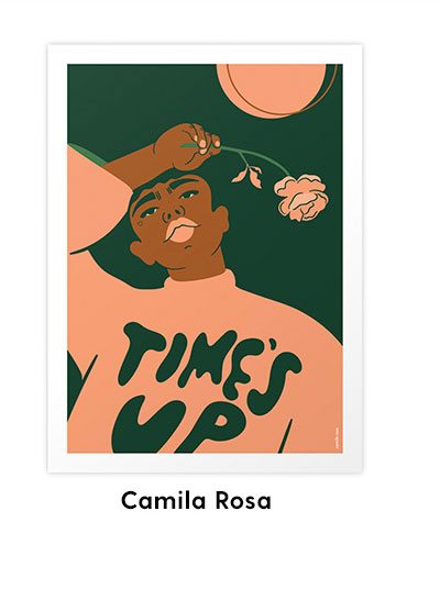TIME'S UP by Camila Rosa | Shop Now →