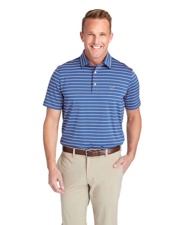 Southampton Stripe Sankaty Performance Polo