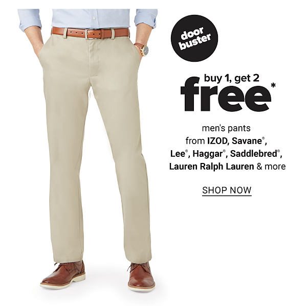 Buy 1, Get 2 FREE Men's Pants - Shop Now