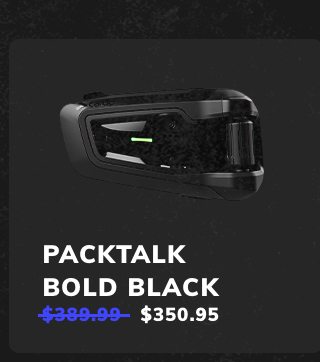 Packtalk bold black