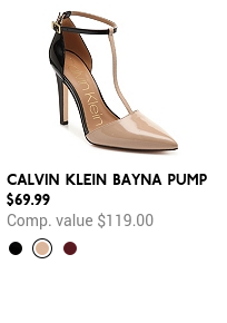 CALVIN KLEIN BAYAN PUMP $69.99