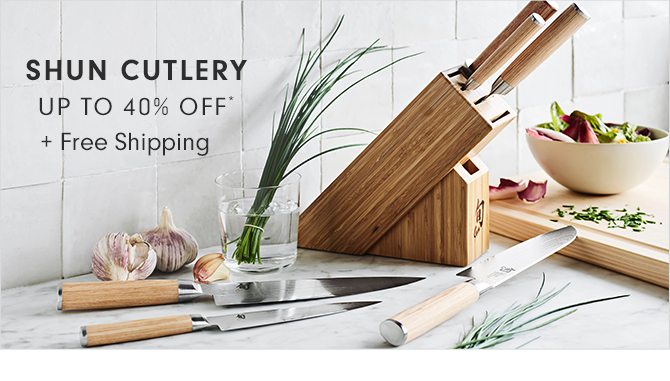 SHUN CUTLERY - UP TO 40% OFF* + Free Shipping