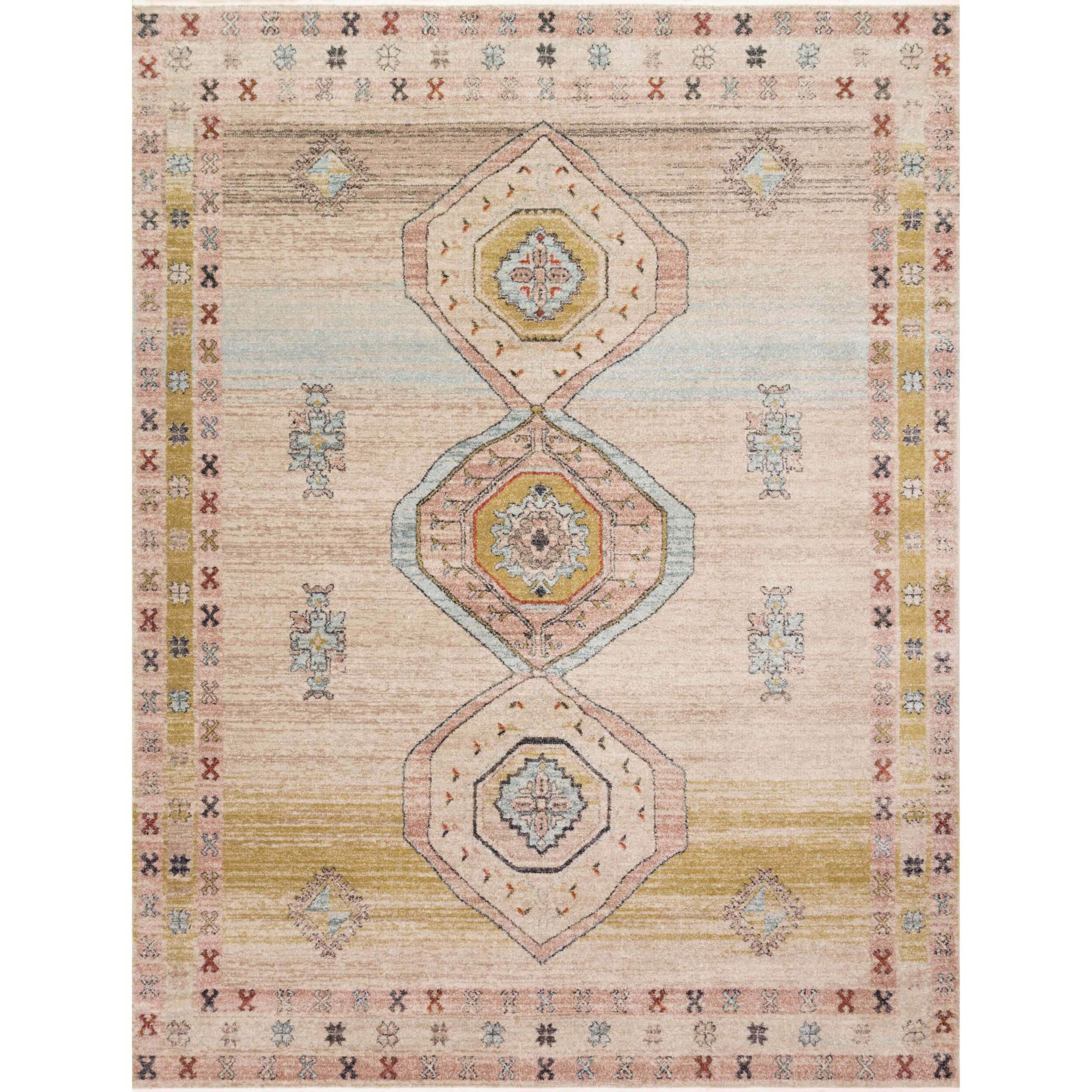Image of Magnolia Home by Joanna Gaines x Loloi Rug Graham GRA-04 MH, Antique Ivory/Multi