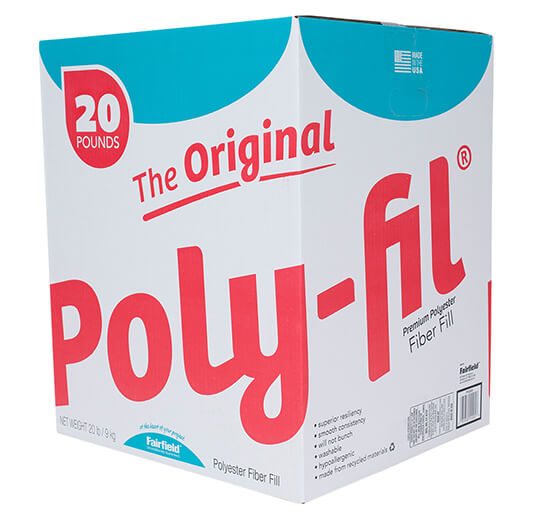 Poly-Fil 20-lb Fiberfill Box.