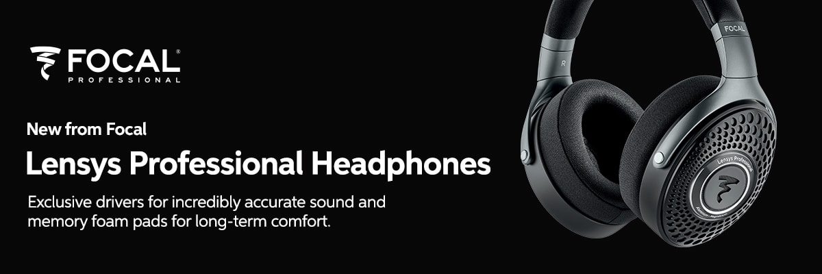 New from Focal: Lensys Professional Headphones