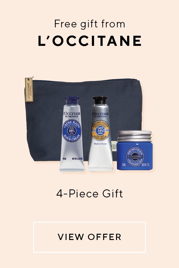 Free gift from L'Occitane