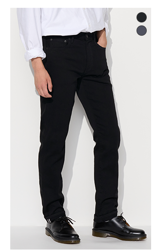 PDP13 - MEN STRETCH SELVEDGE SLIM FIT JEANS