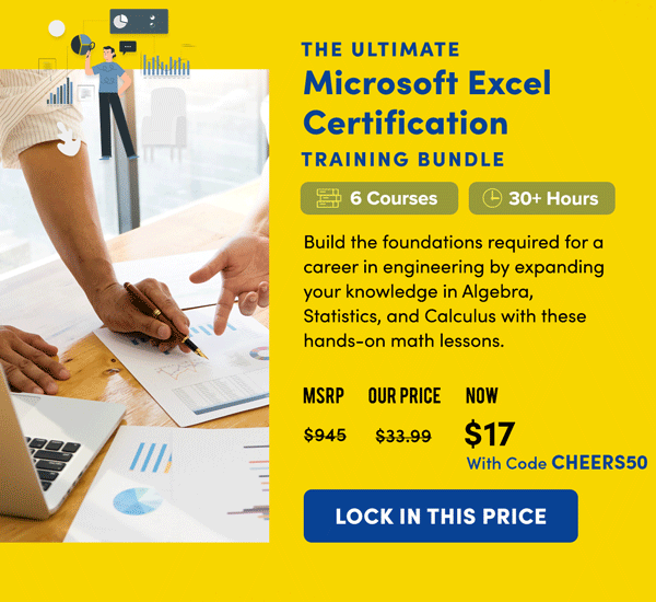 Ultimate Microsoft Excel Certification | Lock In This Price