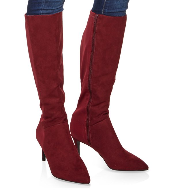 Tall Pointed Toe Boots