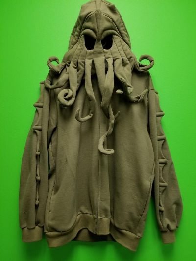 Cthulhu Costume Hoodie - Production Sample