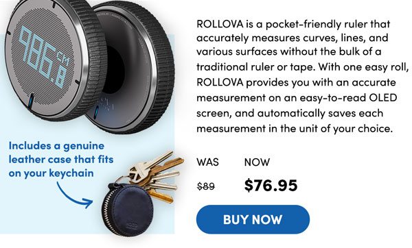 Gadget Of The Week - Rollova 2.0 Digital Ruler | Buy Now