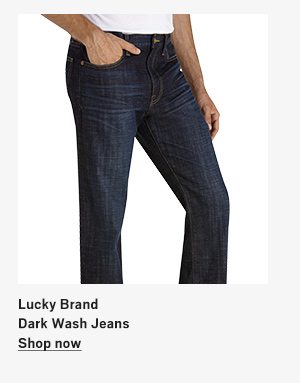 Lucky Brand Dark Wash Jeans - Shop now