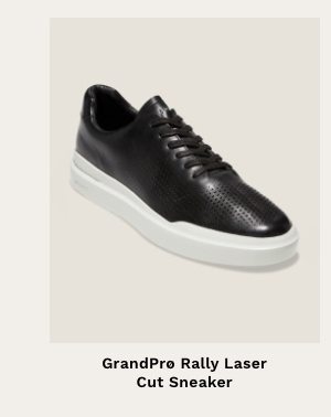 Mens GrandPro Rall Laser Cut Sneaker