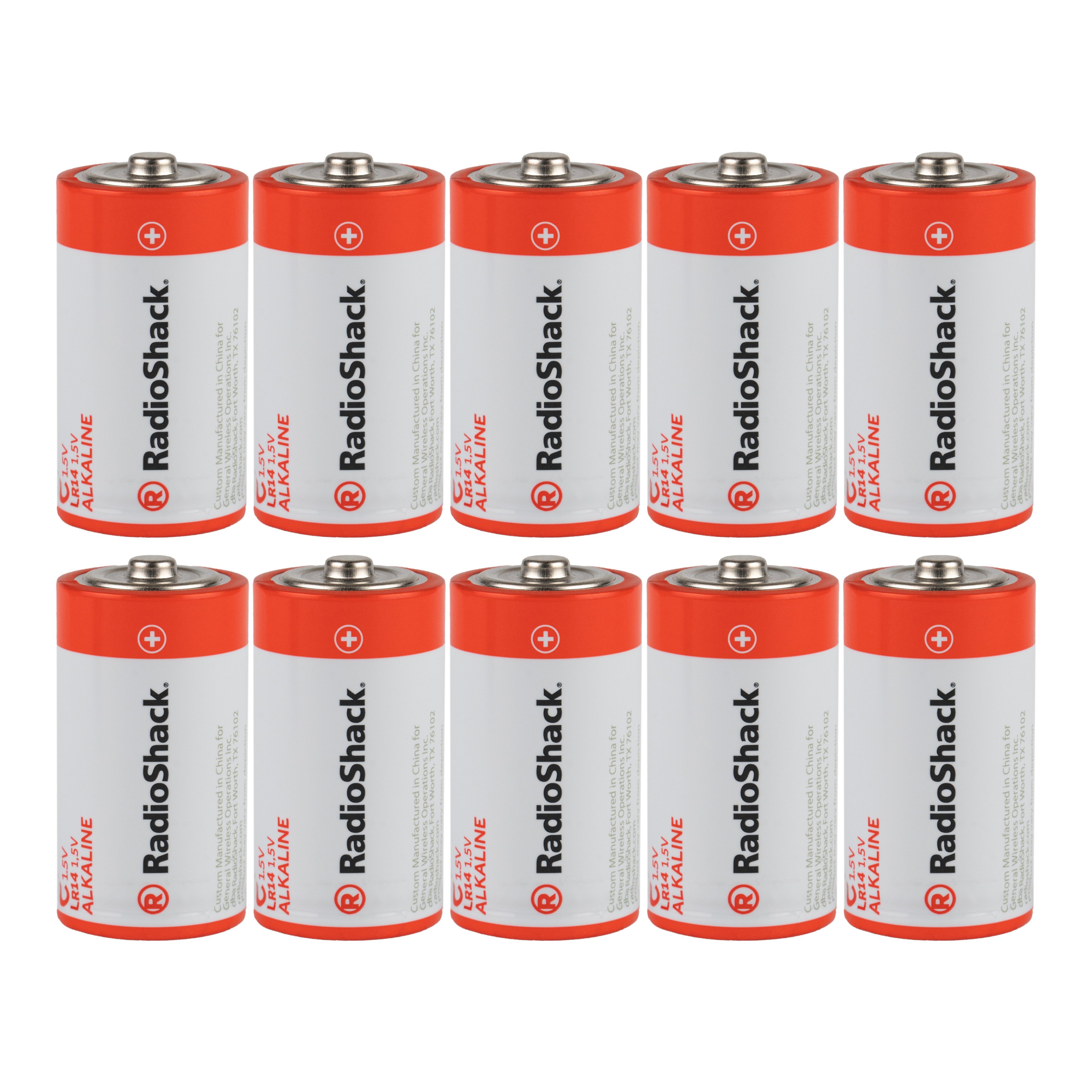 Image of C Alkaline Batteries<br>(10-Pack)