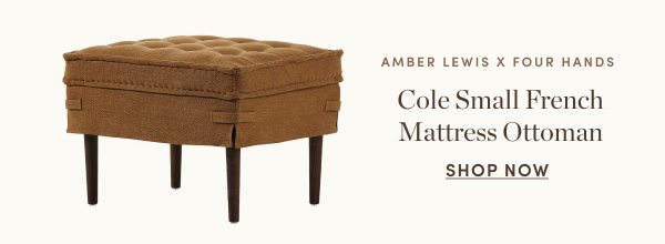 Cole Small French Mattress Ottoman