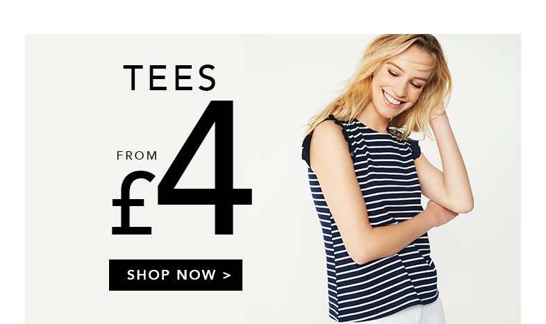 Stripe Tshirt | Shop tees from £4