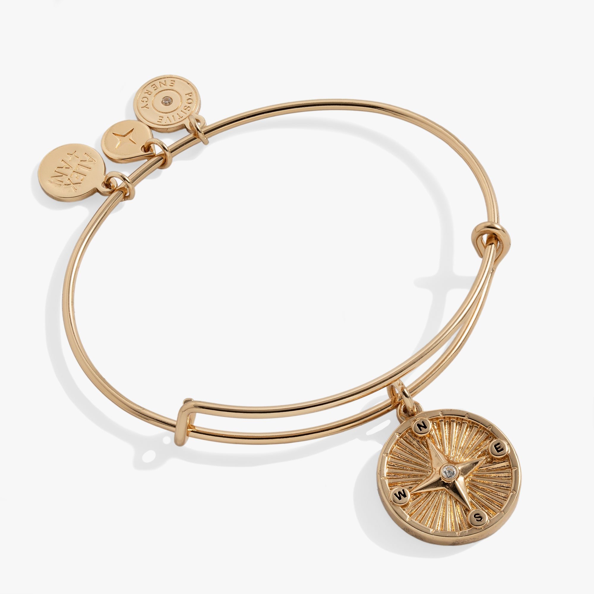 Image of Compass Charm Bangle