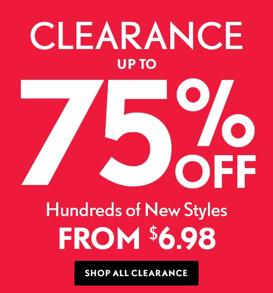 Shop All Clearance