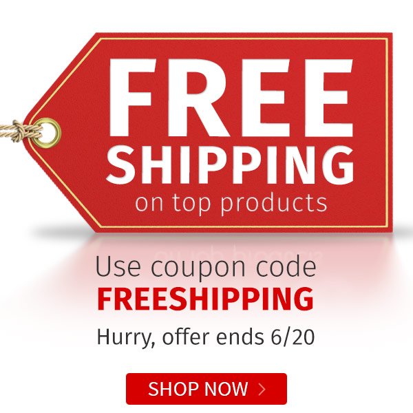 FREE Shipping on top products