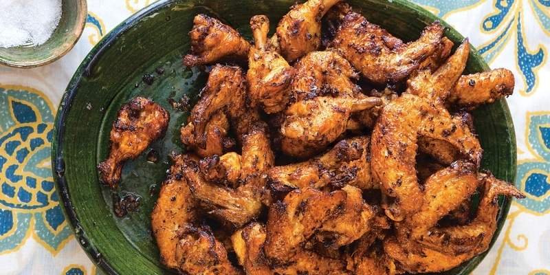 Indonesian Style Chicken Wings (Ayam Goreng Kuning)