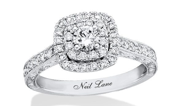 Neil Lane Round Diamond Engagement Ring