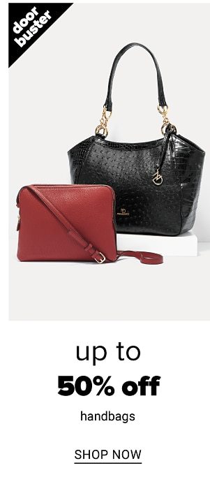 Up to 50% off Handbags - Shop Now