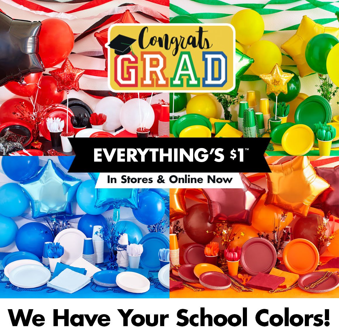 We've Got Your School Colors!