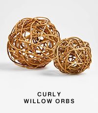 curly willow orbs