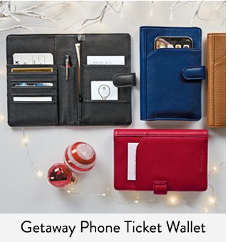 Shop Getaway Phone Ticket Wallet